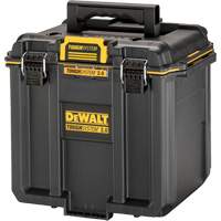 Boîte &agrave; outils compacte et profonde ToughSystem 2.0, 10" x 15-7/20" x 13-4/5", Noir/Jaune Distribution Jean Lapalme