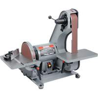 Belt & Disc Sander, 1" W x 42" L/2" W x 42" L Belt, 8" Disk Distribution Jean Lapalme