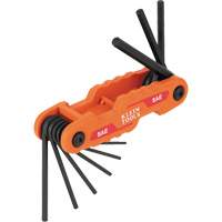 Compact Folding Hex Key Set, 9 Pcs., Imperial Distribution Jean Lapalme