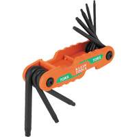 Compact Folding Hex Key Set, 8 Pcs., Torx&reg; Distribution Jean Lapalme