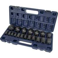 SAE Socket Set, 19 Pcs, Impact, 1/2" Drive Size Distribution Jean Lapalme