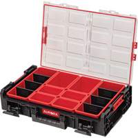Organisateur tr&egrave;s-grand avec bacs courts Arx, 23" x 15-1/5" x 5", Noir Distribution Jean Lapalme