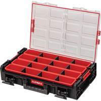 Organisateur tr&egrave;s grand avec bacs longs Arx, 23" x 15-1/5" x 5", Noir Distribution Jean Lapalme