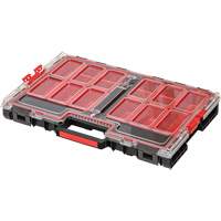 Grand organisateur avec bacs Arx, 21" x 15" x 3", Noir Distribution Jean Lapalme