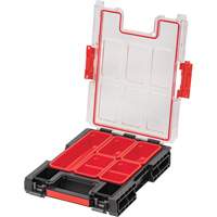 Arx Medium Organizer with Bins, 10-3/10" x 14-3/10" x 3", Black Distribution Jean Lapalme
