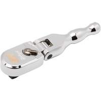 120XP Full Polish Chrome Stubby Flex Head Teardrop Ratchet Distribution Jean Lapalme