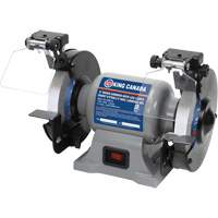 Bench Grinder with LED Lights, 6" Wheel Diameter, 3450 RPM Distribution Jean Lapalme