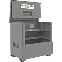 Coffre de style piano pour le chantier de 38,3 pi3, 48-1/2" la x 33-7/8" p x 49-7/16" h, Gris Distribution Jean Lapalme
