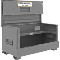 Coffre de style piano pour le chantier de 31,9 pi3, 60-1/2" la x 34" p x 34-7/16" h, Gris Distribution Jean Lapalme
