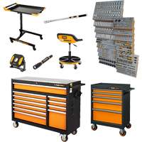 MEGAMOD Master Mechanics Tool Set in Premium Modular Foam Trays with Tool Storage, 1024 Pieces Distribution Jean Lapalme