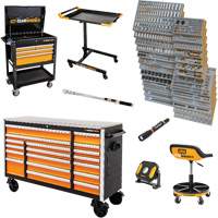MEGAMOD Master Mechanics Tool Set in Premium Modular Foam Trays with Tool Storage, 1268 Pieces Distribution Jean Lapalme