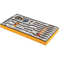 MEGAMOD Master Mechanics Tool Set in Premium Modular Foam Trays with Tool Storage, 1268 Pieces Distribution Jean Lapalme