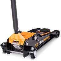 Low Profile Floor Jack, 3.5 Ton(s) Capacity, 3-3/4" Lowered, 21-3/4" Raised, Manual Hydraulic Distribution Jean Lapalme