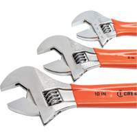 Cushion Grip Wrench Set, Adjustable, 3 Pieces Distribution Jean Lapalme