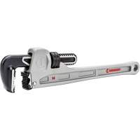 Cl&eacute; &agrave; tuyau &agrave; m&acirc;choires K9, Cap des m&acirc;choires 2-3/8", Longueur 14", Fini Rev&ecirc;tement en poudre, Prise Non-ergonomique Distribution Jean Lapalme