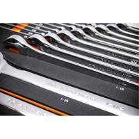 12-Point Long Pattern Combination SAE Wrench Set in Foam Storage Tray, Open-Ended, 19 Pieces, Imperial Distribution Jean Lapalme