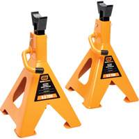 Ratcheting Jack Stand, Locking Pin, 6 tons Capacity, 15-3/4" - 24-1/2" H Distribution Jean Lapalme