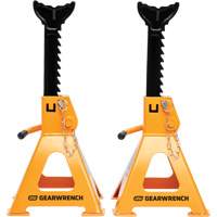 Ratcheting Jack Stand, Locking Pin, 3 tons Capacity, 11-3/4" - 17-1/2" H Distribution Jean Lapalme