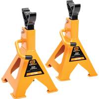 Ratcheting Jack Stand, Locking Pin, 3 tons Capacity, 11-3/4" - 17-1/2" H Distribution Jean Lapalme