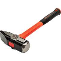 Fiberglass Blacksmith Hammer, 4 lbs Head Weight, 14" L Distribution Jean Lapalme