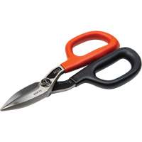 Cisaille de ferblantier droite, Longueur de coupe de 1-31/50", Coupe Droit Distribution Jean Lapalme