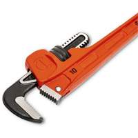 Cl&eacute; pour tuyau SLIM JAW, Cap des m&acirc;choires 1-9/10", Longueur 10", Fini Rev&ecirc;tement en poudre, Prise Non-ergonomique Distribution Jean Lapalme