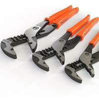 Z2 K9 Straight Jaw Dipped Handle Tongue & Groove Plier Set, 3 Pieces Distribution Jean Lapalme