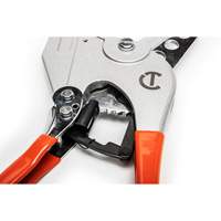 Ratcheting PVC Pipe Cutter with Dipped Grips, 1/4"- 2-3/8" Capacity Distribution Jean Lapalme