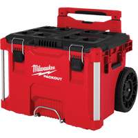 PACKOUT Rolling Tool Box, 18" x 22" x 19-1/2", Black/Red Distribution Jean Lapalme