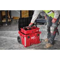 PACKOUT Rolling Tool Box, 18" x 22" x 19-1/2", Black/Red Distribution Jean Lapalme