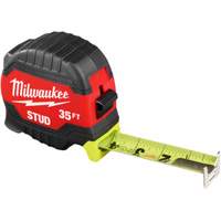 Stud Tape Measure with Engineer's Scale, 1-5/16" x 35' Distribution Jean Lapalme