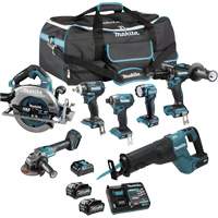 XGT Brushless 7-Tool Combo Kit, 40 V Distribution Jean Lapalme