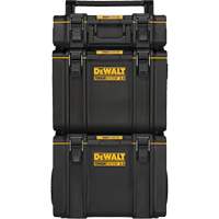 TOUGHSYSTEM&reg; 2.0 Rolling Tower, 24" x 20-2/5" x 34-1/2", Black/Yellow Distribution Jean Lapalme