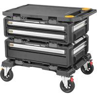 TOUGHSYSTEM&reg; 2.0 DXL 4-in-1 Modular Workstation, 34" x 25-4/5" x 30", Black/Yellow Distribution Jean Lapalme