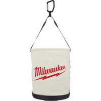 Utility Bucket Bag, 11-81/100" L x 11-81/100" W x 14-57/100" H, Polyester, White Distribution Jean Lapalme
