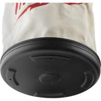 Utility Bucket Bag, 11-81/100" L x 11-81/100" W x 14-57/100" H, Polyester, White Distribution Jean Lapalme