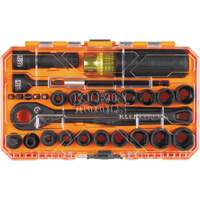 KNECT Essential Pass Through Impact Socket Set, 28 Pcs, Impact, 3/8" Drive Size Distribution Jean Lapalme