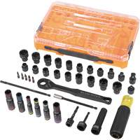 KNECT Complete Impact Pass Through & Flip Socket Set, 39 Pcs, Impact Distribution Jean Lapalme
