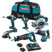 LXT Brushless 6 Tool Combo Kit, 18 V Distribution Jean Lapalme
