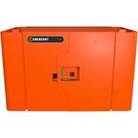 RAILWORKS Double Door Steel Security Panel Lockable Storage Distribution Jean Lapalme