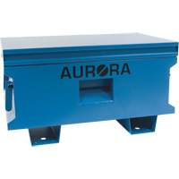 Coffre &agrave; outils de chantier, 33" x 20-3/10" x 18-3/10", Acier, Bleu Distribution Jean Lapalme