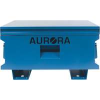 Coffre &agrave; outils de chantier, 33" x 20-3/10" x 18-3/10", Acier, Bleu Distribution Jean Lapalme