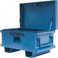 Coffre &agrave; outils de chantier, 33" x 20-3/10" x 18-3/10", Acier, Bleu Distribution Jean Lapalme