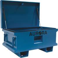 Coffre &agrave; outils de chantier, 33" x 20-3/10" x 18-3/10", Acier, Bleu Distribution Jean Lapalme