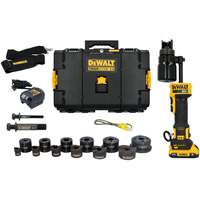 Ensemble d'outil de poinçonnage hydraulique avec poinçons & fili&egrave;res de 1/2" &agrave; 2" Distribution Jean Lapalme