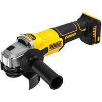 Brushless Cordless Slide-Switch Grinder (Tool Only), 4-1/2" Wheel, 20 V Distribution Jean Lapalme