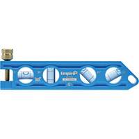 TRUE BLUE&reg; Die Cast Torpedo Level, 6" L, Aluminum, 4 Vials Distribution Jean Lapalme