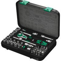 8100 SA 2 Zyklop Speed Ratchet Set, 42 Pcs, 3/8" Drive Size Distribution Jean Lapalme