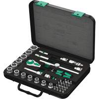 8100 SB 4 Zyklop Speed Ratchet Set, 38 Pcs, 3/8" Drive Size Distribution Jean Lapalme