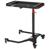 Plateau &agrave; outils pour sous le capot en ABS &agrave; hauteur ajustable JUHT-100A , 0 tiroirs, 18-7/10" lo x 31-17/20" la x 48-2/5" h, Noir Distribution Jean Lapalme